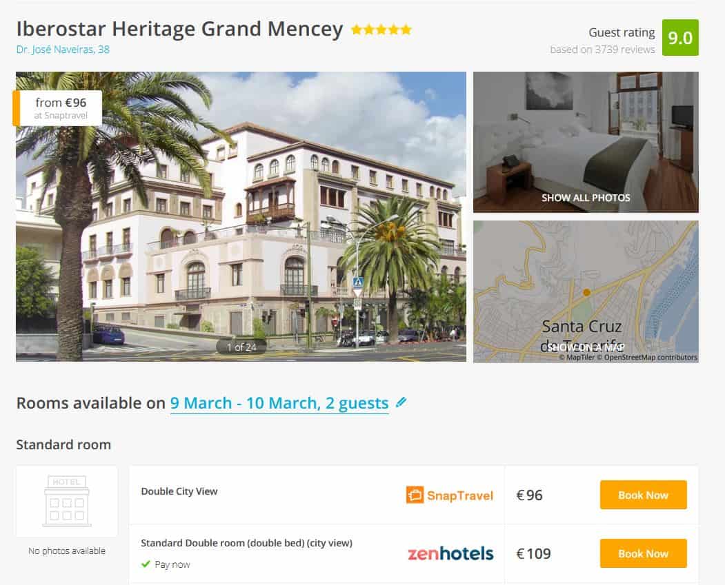 Tenerife Hotel Deal