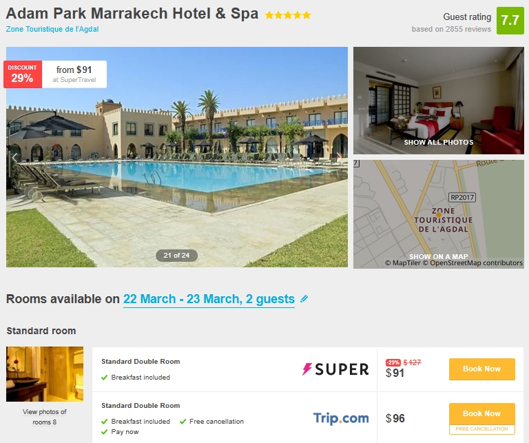 2023 03 02 08 38 21 Adam Park Marrakech Hotel Spa