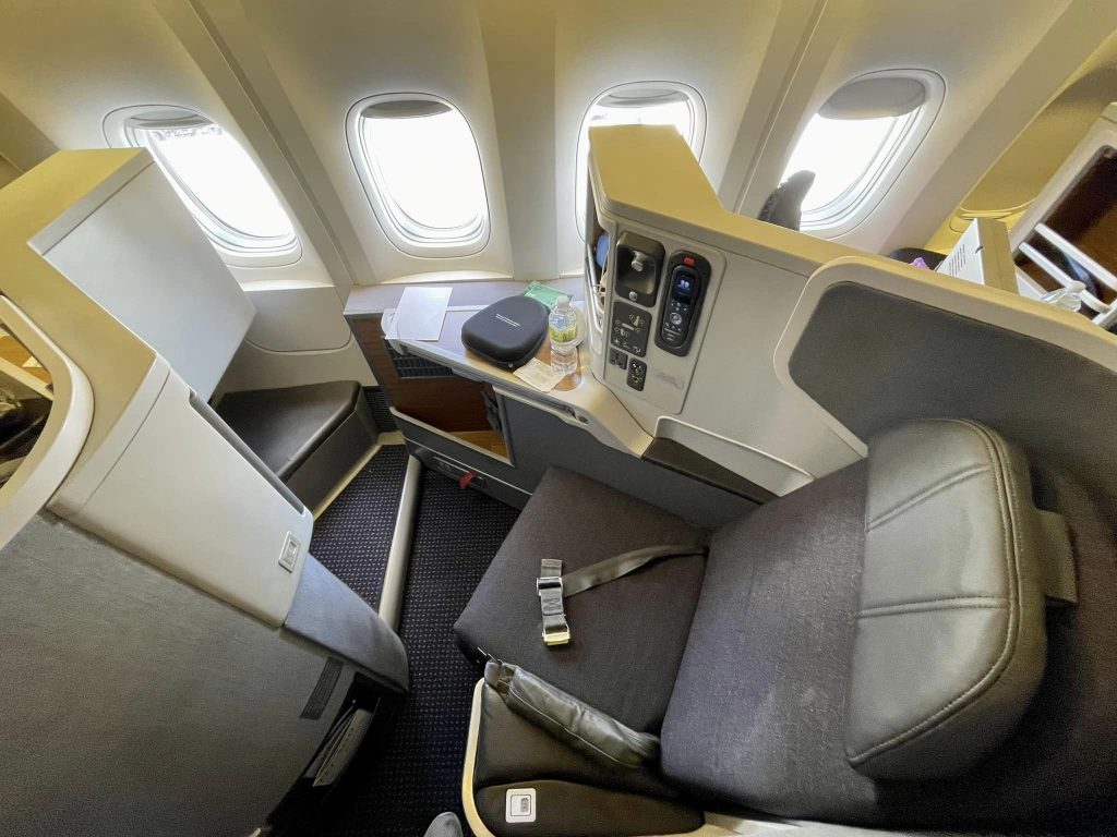 Business Class, American Airlines