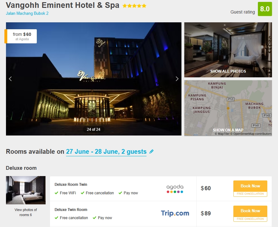 Stay At Top-rated 5* Hotel Near Penang, Malaysia For Only US$ 60 Per ...