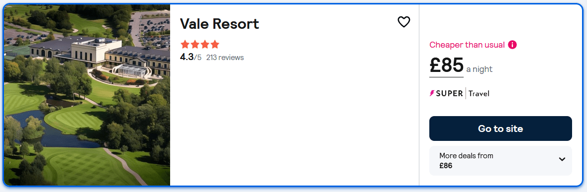 Hensol, UK: Book the 4-star Vale Resort from only £85 per night / room! 1 Vale resort 1