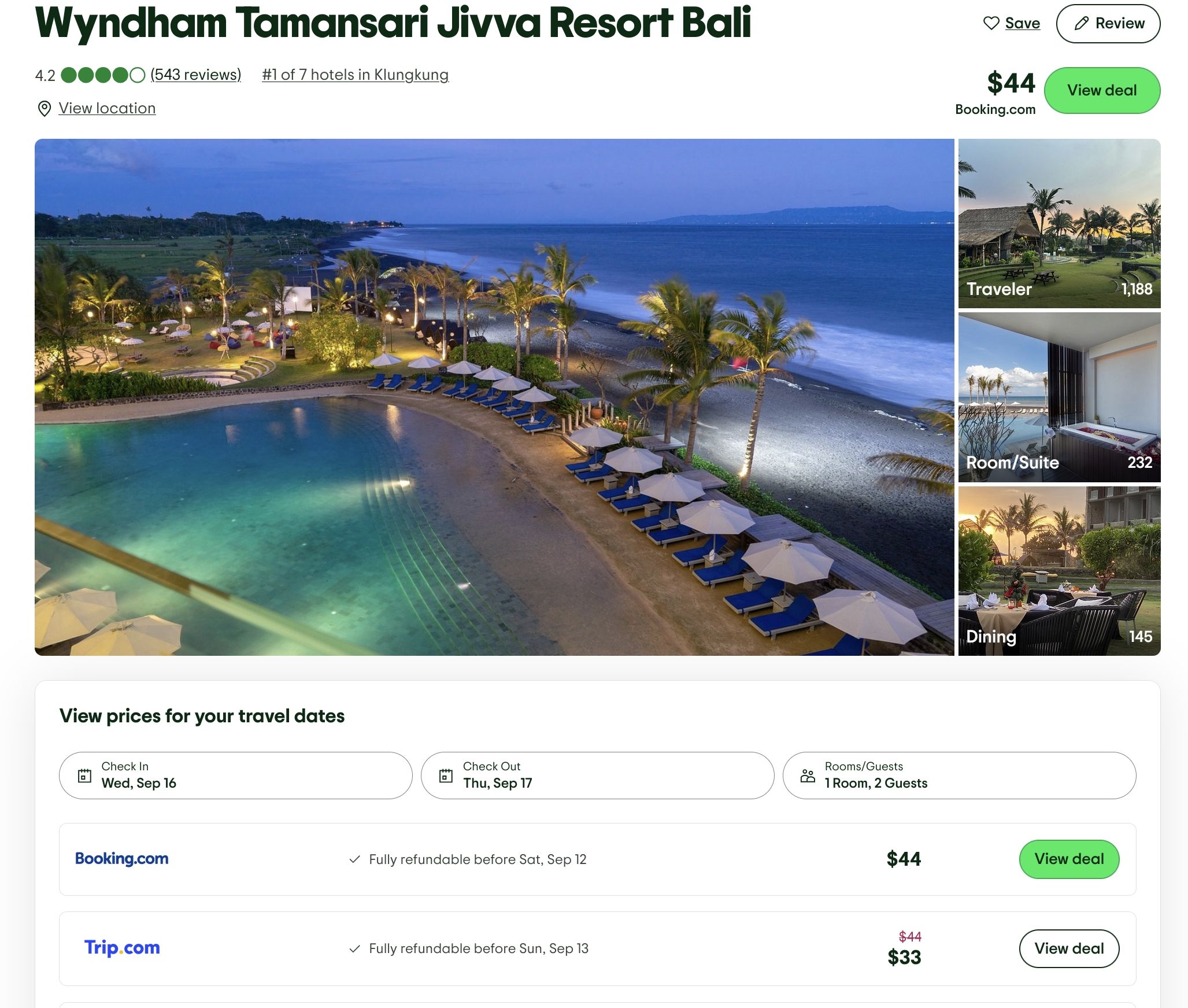 Bali, Indonesia: 5-star Wyndham Tamansari Jivva Resort Bali from only US$ 33 / night / room! 3 Screenshot 20260621 083229