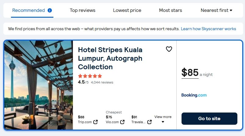 Kuala Lumpur, Malaysia: Luxury 5-star Hotel Stripes Kuala Lumpur, Autograph Collection from only US$ 85 /night /room 1 2025 10 10 20 28 44 Hotel Stripes Kuala Lumpur Autograph Collection
