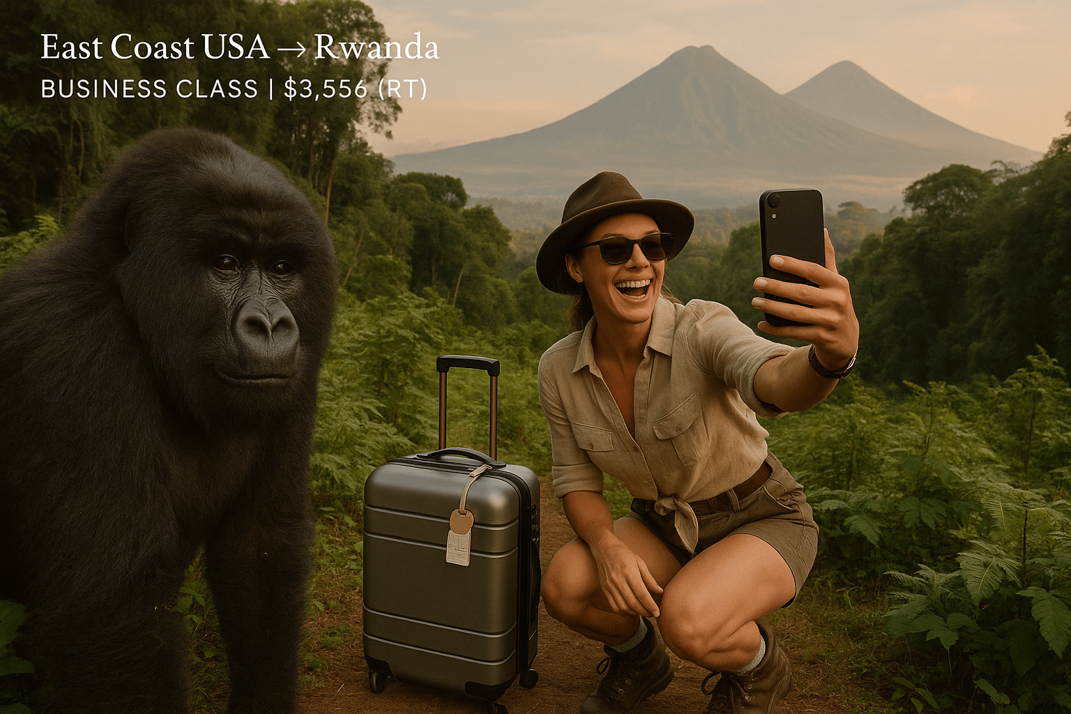 Fly In 5* BUSINESS CLASS From East Coast USA To Rwanda From Only US ...