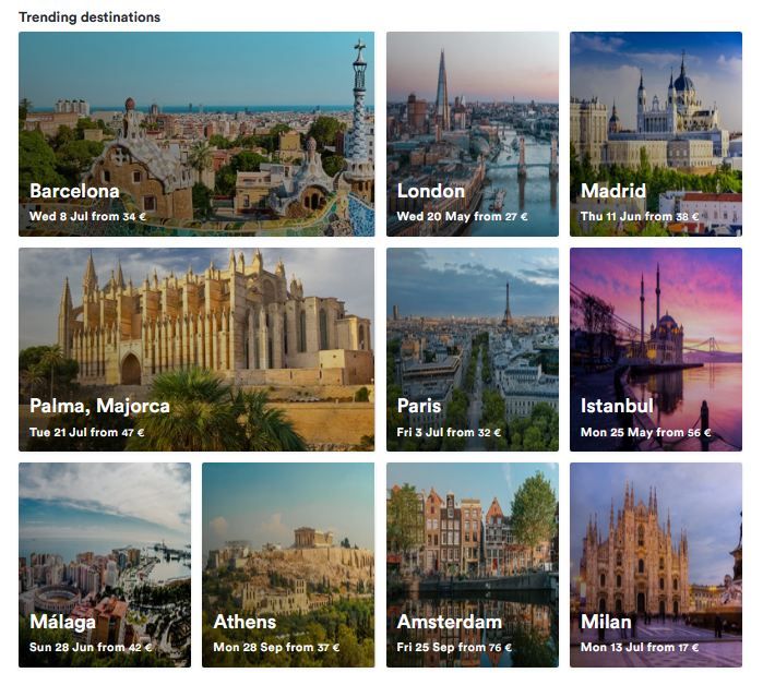 Flight Deals from Sofia