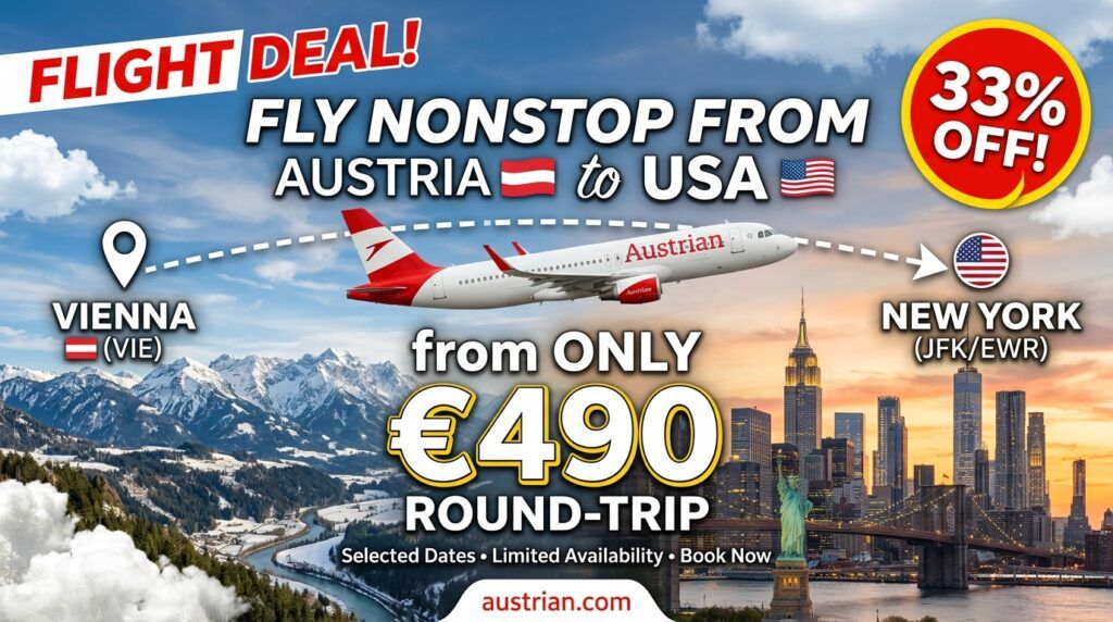 austria to usa