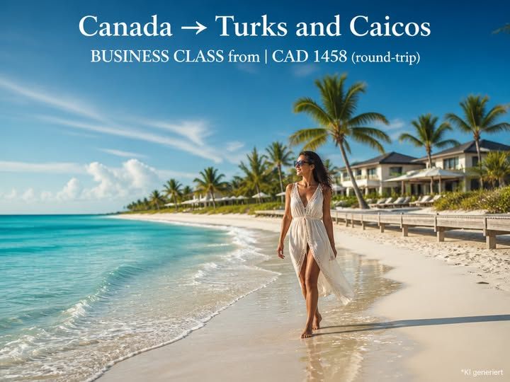 BUSINESS CLASS from Canada to Turks & Caicos