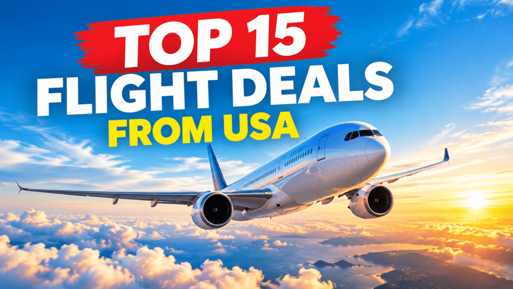 Top 15 Flight Deals